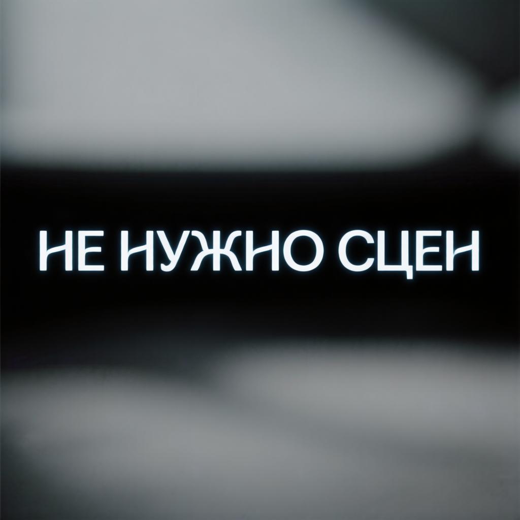 Обложка трека Не нужно сцен...